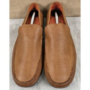 Tommy Bahama Nassau Venetian Brown Leather Driving Casual Loafers Size 13D